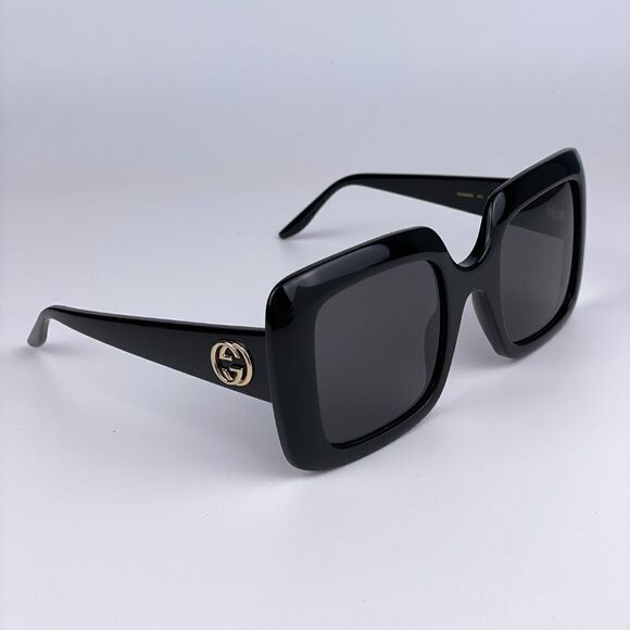 NEW Gucci Logo GG0896S 001 Black Square Oversized Women Sunglasses main image 4